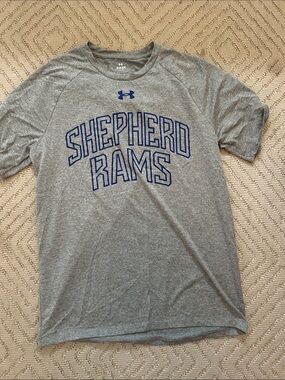 Under Armour Grey Short Sleeve Shepherd Rams Graphic Tee